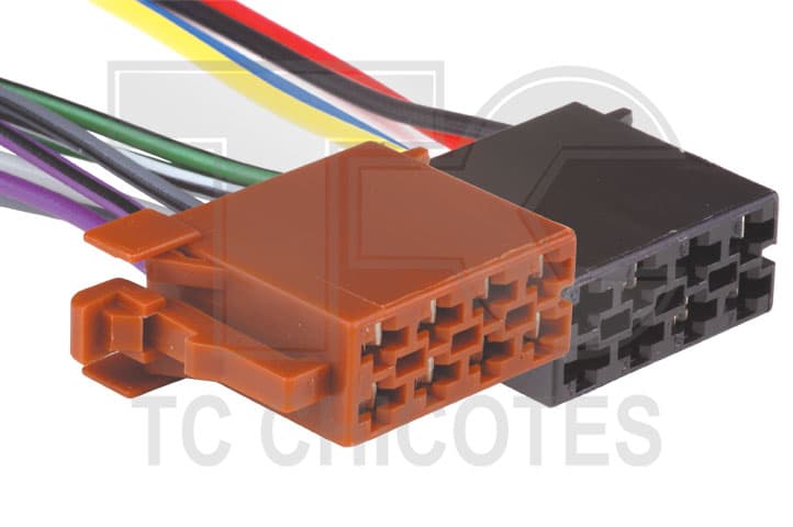CHICOTE P/INSTALACAO DE SOM SONY/BLAUPUNKT 12 FIOS