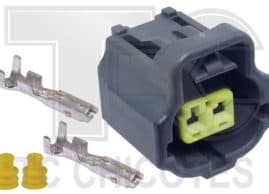 KIT CONECTOR REAR 2 VIAS FEMEA