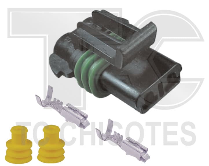 CONECTOR 2 VIAS CEBOLAO FIAT