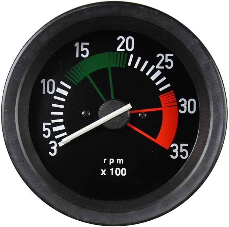 TACÔMETRO (CONTAGIROS) 100MM 24V