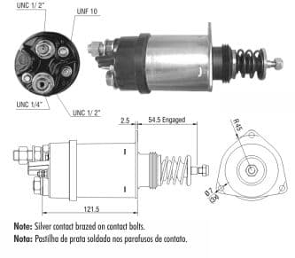 AUT. 41MT 24V DELCO MB 1632 1634 1938 1944 2638L