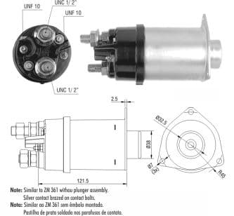 AUT. 24V 42MT DELCO CATERPILAR CASE CLARK CUMINS