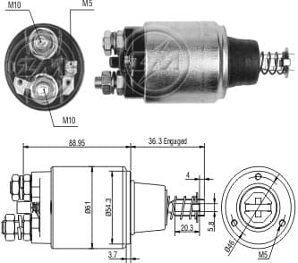 AUT. 24V BOSCH FIATALIS AD7B MWM D2296