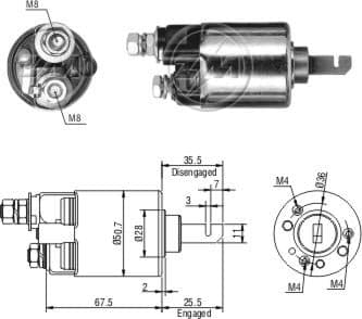 AUT. MITSUBA HONDA CIVIC ACCORD OUTRAS