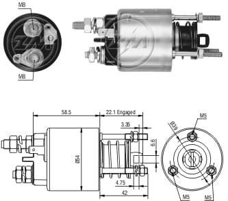AUT. M.MARELLI PALIO 1.6SPI 1.6MPI PUNTO TEMPRA UN