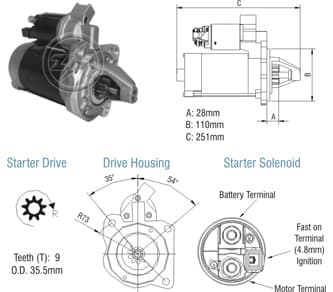 MT.PT. 12V AGRALE GM FORD F-250 MWM